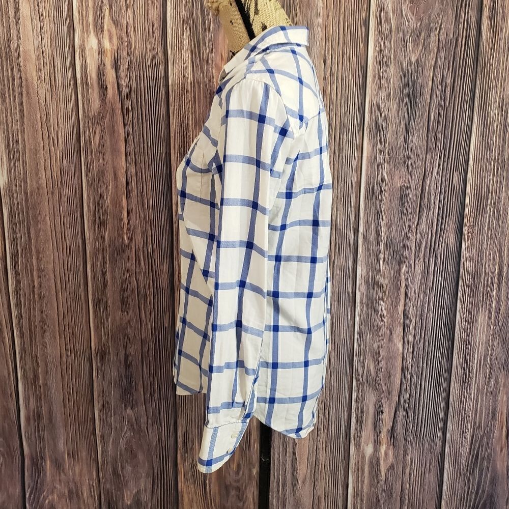 J.Crew Factory Plaid Button Down Shirt - Picture 12 of 13